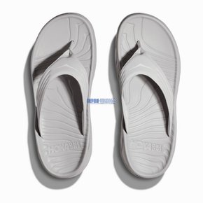 호카오네오네 HOKA ONE ONE 오라 리커버리 플립 그레이 1099675 LRWH