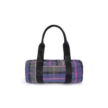 바니쉬먼트 Check duffle bag_navy