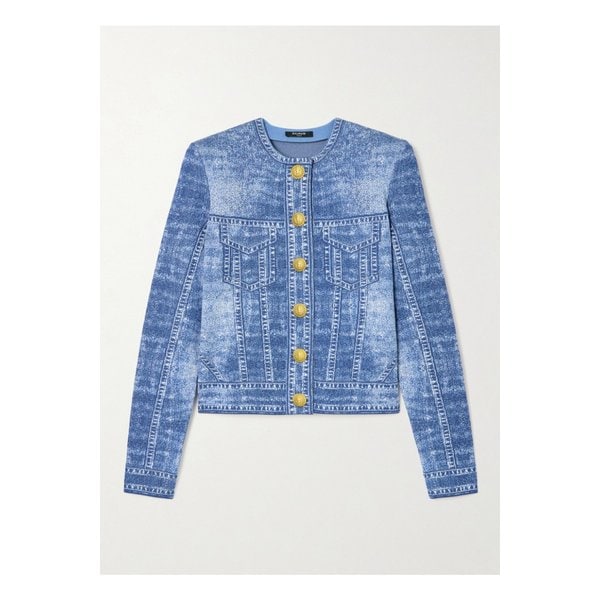 트롱프뢰유 자카드 니트 가디건 1647597349885821