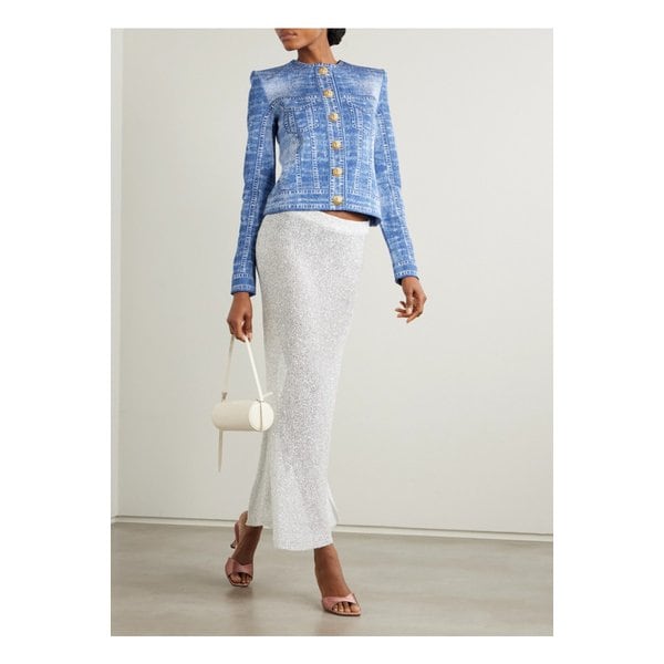 트롱프뢰유 자카드 니트 가디건 1647597349885821