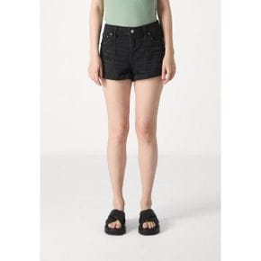 5005342 American Eagle EASY SHORTIE - Denim shorts black