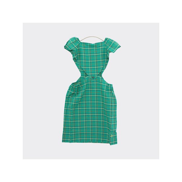 체크 폼즈 배저 드레스 여아 원피스 S22052 115 CE