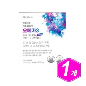DR CHECK 원퍼데이 맥스 알티지 오메가3 90캡슐 오메가쓰리 RTG OMEGA 3
