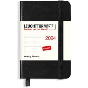 독일 불렛저널 로이텀 2024 다이어리 LEUCHTTURM1917 367650 Weekly Planner Mini A7 12 Months