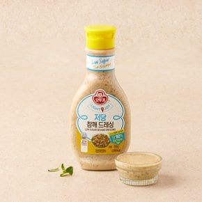 오뚜기 LIGHT&JOY 참깨 저당 드레싱 250g