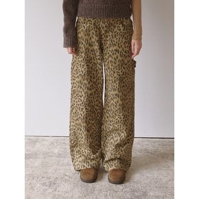 Leopard Carpenter Pants