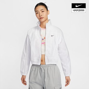 나이키 여성 나이키 우븐 오버사이즈 리펠 UV 프로텍션 재킷 HJ1000-100