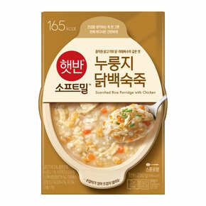 햇반소프트밀 누룽지닭백숙죽 280g