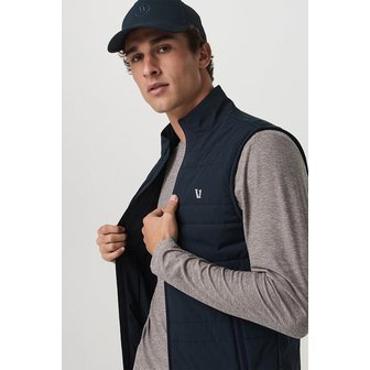 뷰오리 [남성] 선데이 인슐레이티드 하이브리드 베스트 _멜란지 블루 VR16111002000