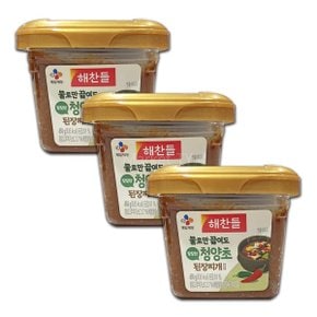 해찬들 된장찌개양념 450g x 3개 청양초