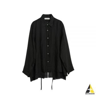 아워 레가시 BACKLESS LINER SHIRT Black Gauze RAMI 아미e (W2232BLB) (백리스 라이너 셔츠)