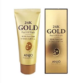 24K 골드 필오프팩 100ml 1+1 모공청소 묶은 각질제거 영양공급 윤기부여
