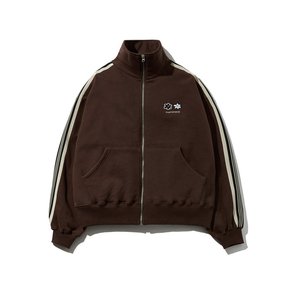 DAISY TRACK LINE JACKET (BROWN)