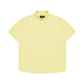 SYMBOL LOGO RIVET COTTON SHORT SLEEVE SHIRT YELLOW  심볼리벳셔츠 옐로우 SHSMRC-YLW