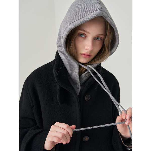 울 니트 버튼 바라클라바 [5COLORS]