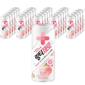 링티 제로 복숭아맛 캔 240ml 30캔