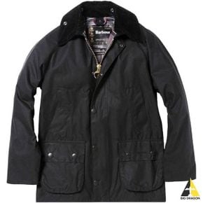 바버 Bedale Wax Jacket - Black (MWX0018 BK91) (비데일 왁스 자켓) 68007587