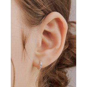 clean cubic earring