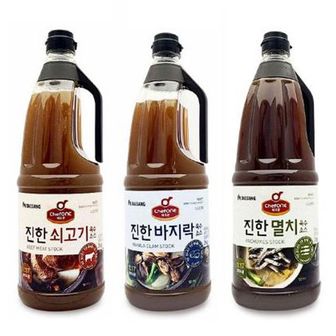 오너클랜 쿨샵 쉐프원 진한멸치 바지락 쇠고기 국물 소스 2kg