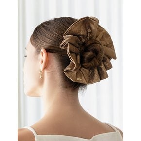 HDM005 Big ruffle scrunchie