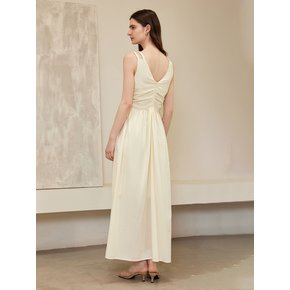 YY_Double strap slip linen dress