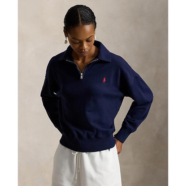 여성 라이트웨이트 플리스 쿼터 지퍼(WMPOKNINFB20982410)