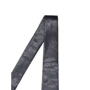 [아워레가시]  넥타이 FW26 A4248TBRBLACK REAL FAKE LEATHER 7562661