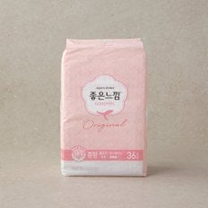 (택배배송)좋은느낌 오리지널 생리대 울트라슬림 중형 36P