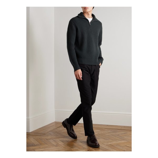 미스터 피 스트레이트 레그 코튼 몰스킨 팬츠 46376663162904190