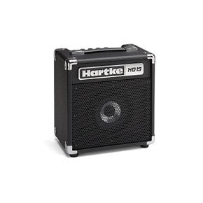 Hartke HD15 HMHD15 Bass Guitar Combo Amp 15 Watt - Headphone Jack Black