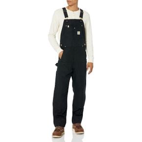 미국 칼하트 오버롤 멜빵바지 Carhartt mens Loose Fit Firm Duck ulated Bib Overall 1508291