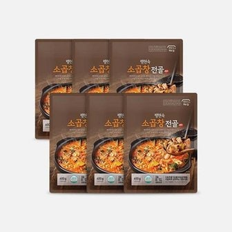  팽현숙 소곱창전골 600g x 6팩