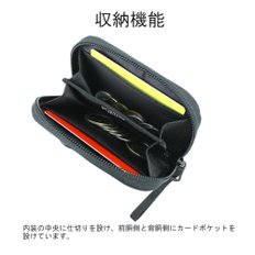 포터[]PORTER COMPART 컴파트 COIN & CARD CASE 코인 케이스 538-16172 오렌지23