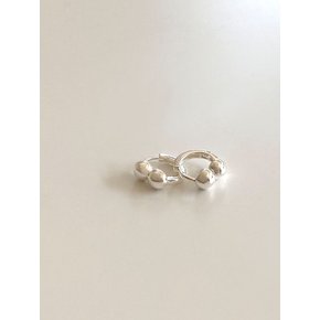 Mini Snowball Earring