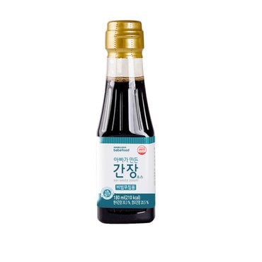 베베푸드 아빠가 만든 간장 소스 비빔무침용 180ml 국산콩 아기양념