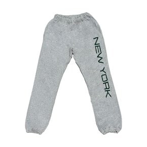 NEW YORK SWEATPANTS (MELANGE GREY)