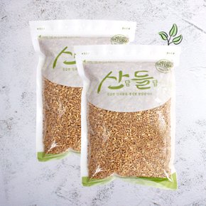 [명절 후 배송] [산담들담] 우리잡곡 국내산 호라산밀 1kgx2팩(2kg)
