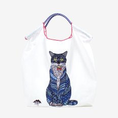 [무케] 베르그앤릿지_Mulga Tote Bag White Cat 멀가 에디션 가방