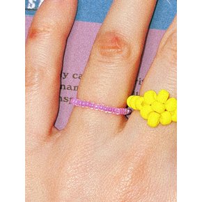 Purplesoda Fine Color Beads Ring 비즈반지