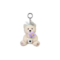 032C 스타벅스 24 땡스 플라워 베어리스타 키체인 Starbucks 24 Thanks Flower Bearista Keychain