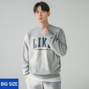 [빅사이즈] XL~4XL LIKE 오버핏 맨투맨 BE5738 5컬러