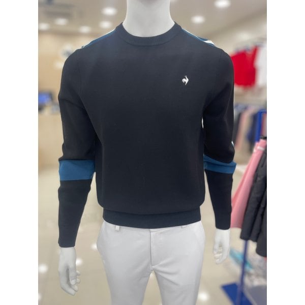 [여주점] 남성 솔리드 기능성 라운드 스웨터 GP121MKP12