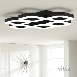 VITTZ LED 파인드 6등 거실등 150W(A타입)