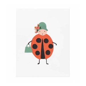 라이플페이퍼 [Rifle Paper Co.] Ladybug Art Print 8 x 10