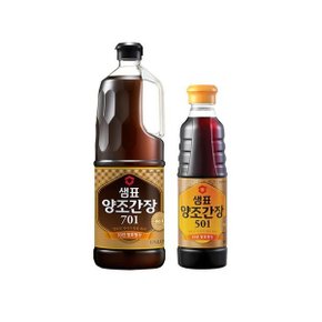 샘표 양조간장 701 1.7L + 양조간장 501 500ml