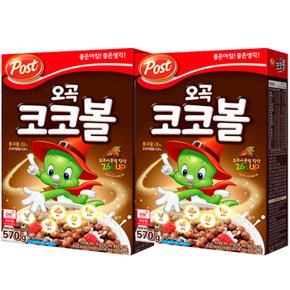 포스트 오곡코코볼 570g X 2개