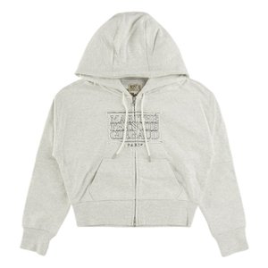  마리떼 W CLASSIC LOGO CROP HOODIE ZIPUP MFG44CHD104-LHG