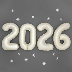 은박풍선세트 2026 대 [크림] (SSG)