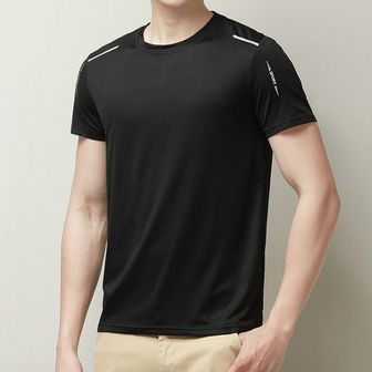 제이큐 남자 여름 얇은 통기성 좋은 메쉬 반팔 티셔츠 2컬러