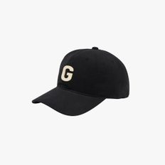 [여주점] G LOGO PEACHSKIN CAP-BLACK